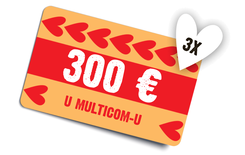 Poklon bon u Multicom-u 300 €